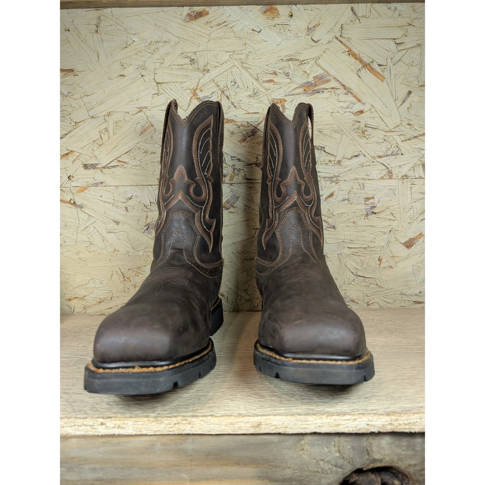 Cody James Men's  Waterproof Composite Square Toe Work Boots Size 14 D C9PR2
